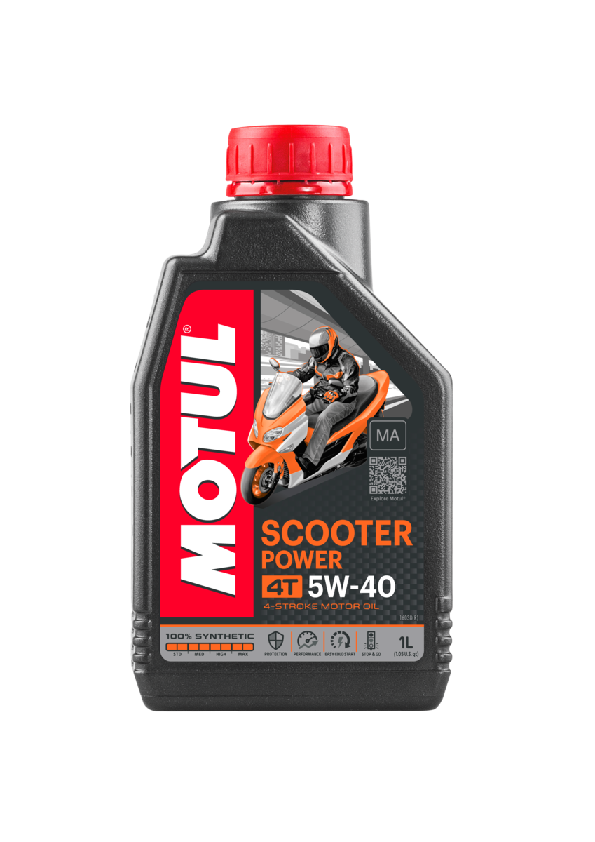MOTUL SCOOTER POWER 4T 5W40 (1L) 105958