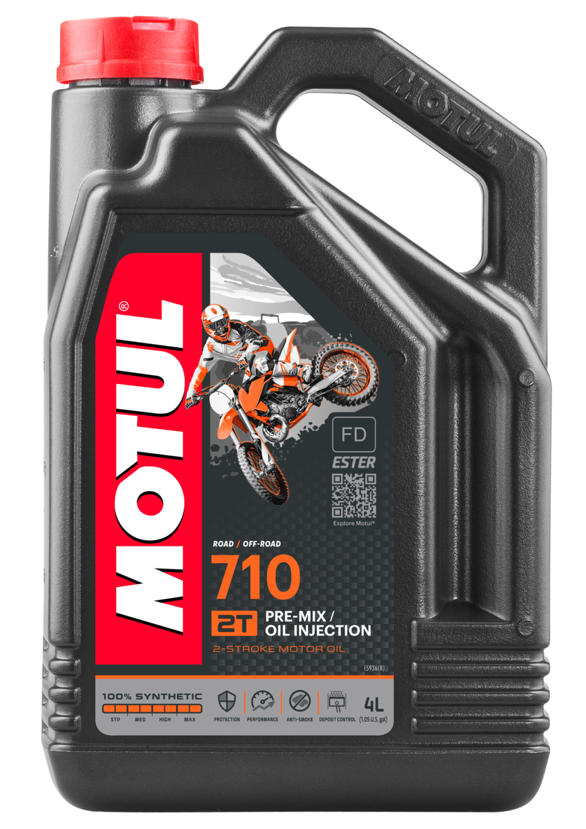 MOTUL 710 2T INJECTOR OR PREMIX (4L) 104035