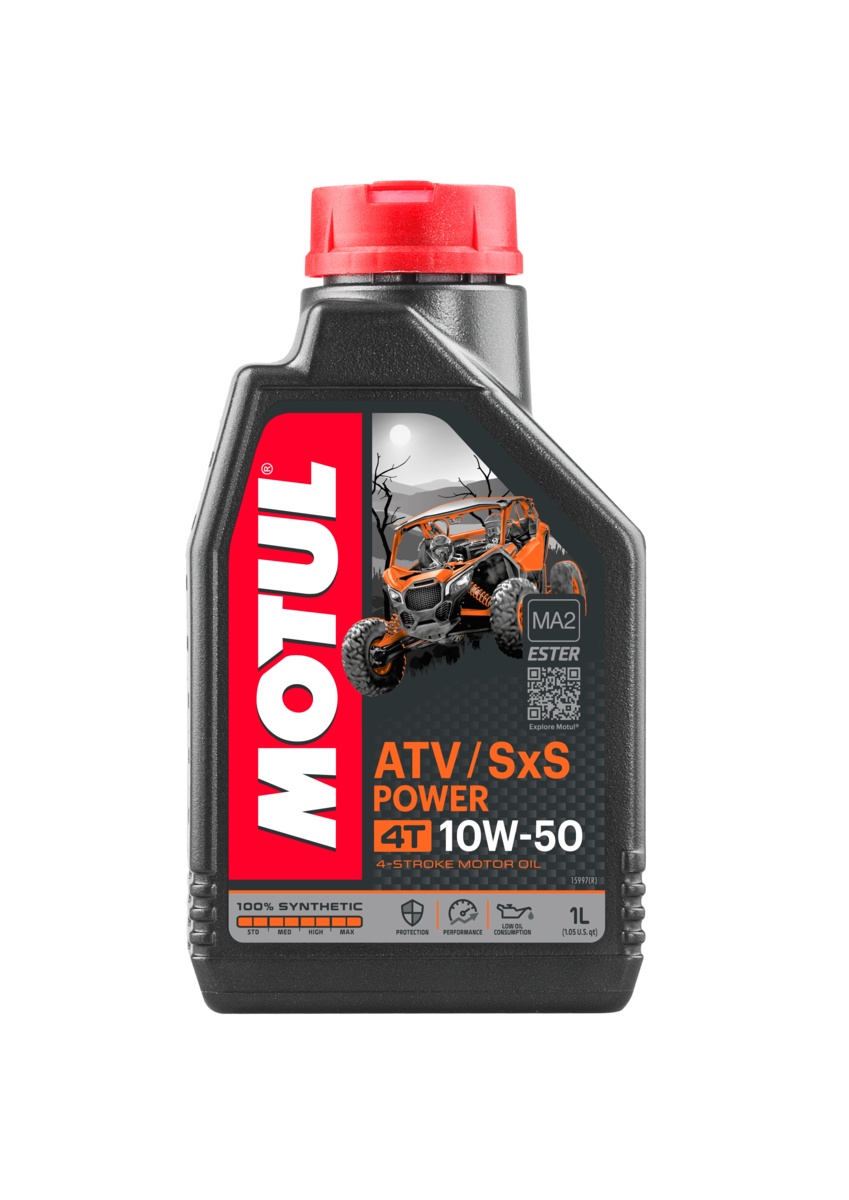 MOTUL ATV-SXS POWER 4T 100% SYNT 10W50 1L 105900