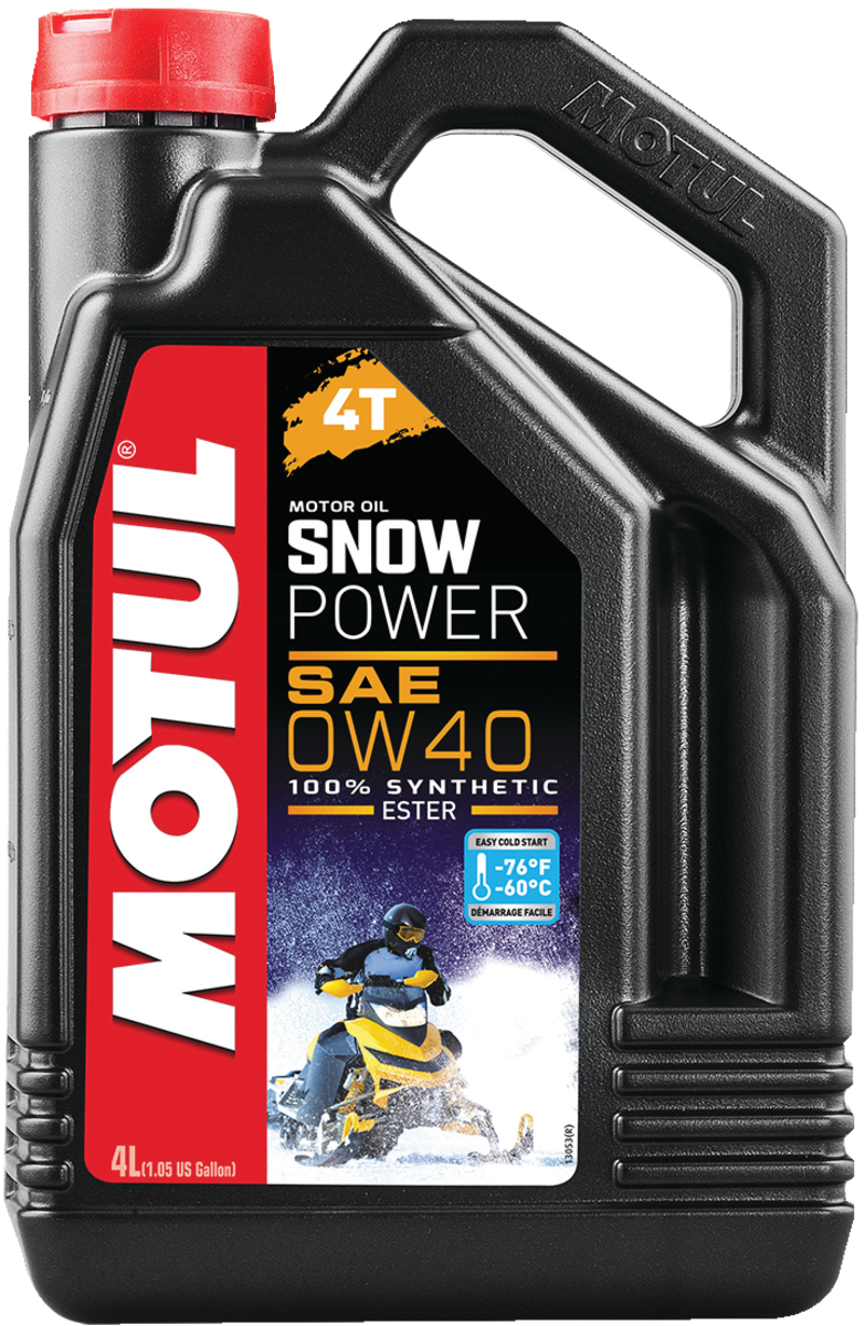 MOTUL SNOWPOWER ESTER 4T 0W40 (4L) 105892
