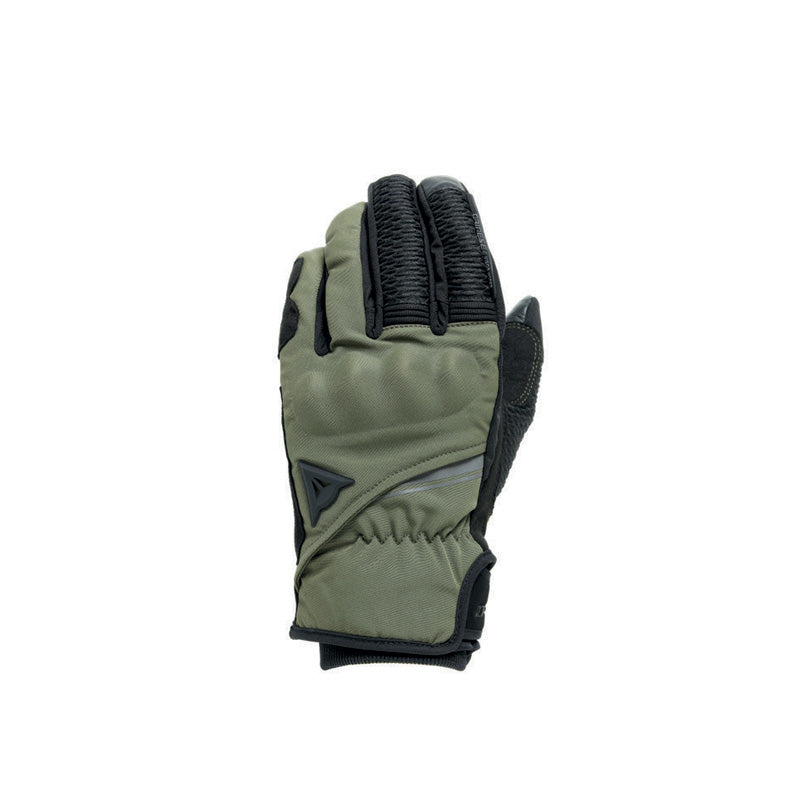 DAINESE TRENTO D-DRY GLOVES - BLACK/GRAPE-LEAF (M) 18100011-52F-M