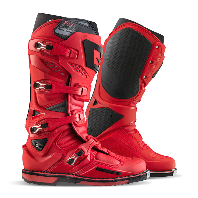 GAERNE SG-22 MX BOOTS - RED (42) 2262-005-42