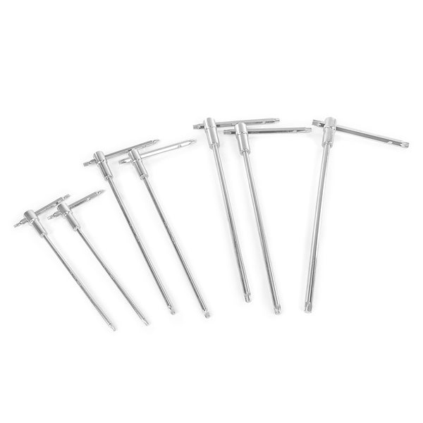 KIMPEX SLIDING HANDLE TORX KEY SET T10-T40 990074