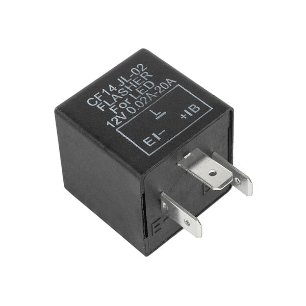 KIMPEX 3 PIN 12V LED FLASHER RELAY CF14 KIMPEX 770015