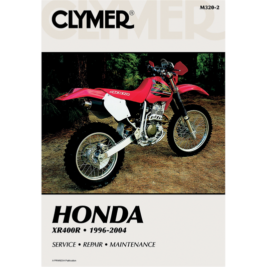 CLYMER 96-04 HONDA XR400R MANUAL CM3202