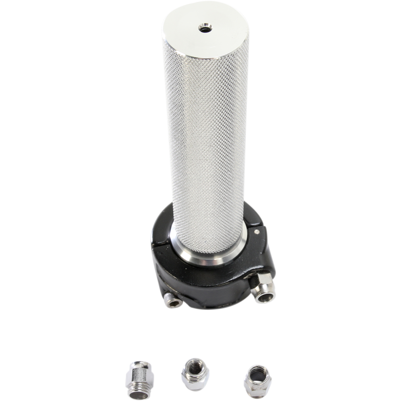 BILTWELL THROTTLE WHISKEY SNG BLK 1" 6601-201-01