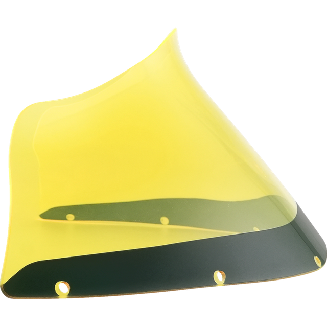 KLOCK WERKS WINDSHIELD FXRP 9" YLW KWW-02-0609