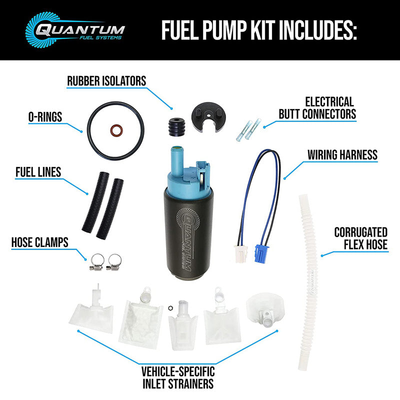 QUANTUM FUEL PUMP KIT-UR3T HONDA CBR600RR 03-04 HFP-382S-UT