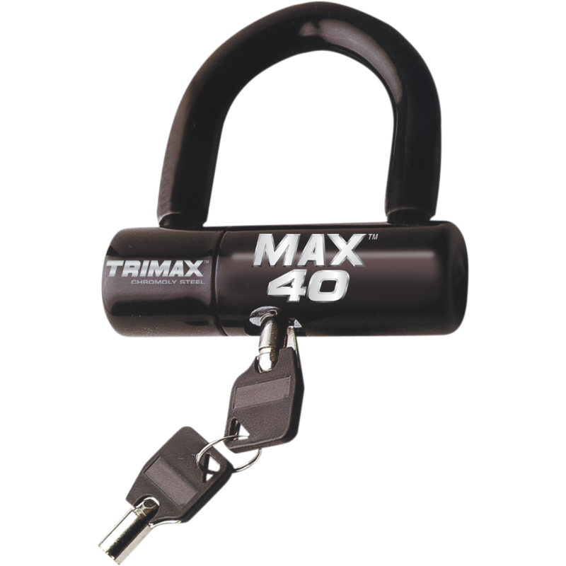 TRIMAX MAX40 U-LOCK-BLACK MAX40BK