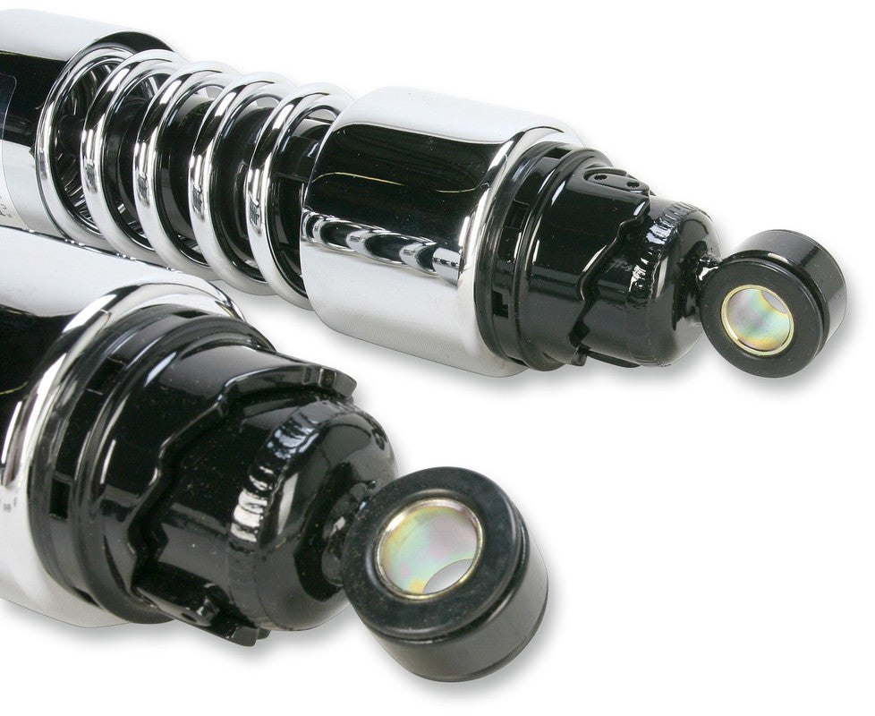 PROGRESSIVE SUSPENSION 11.5" 04-17 XL 412 HD CHROME SHOCKS 412-4066C