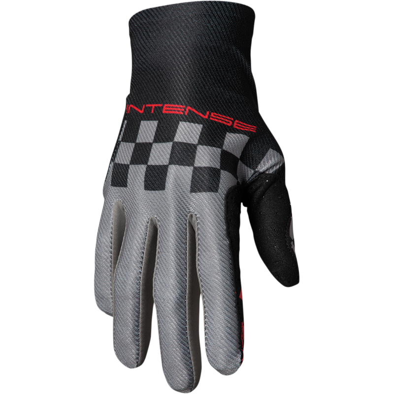 THOR GLV INTENSE CHEX BK/GY XS 3360-0044