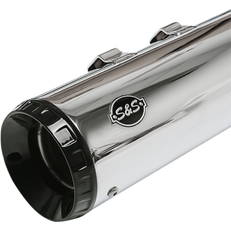S&S CYCLE MUFFLERS CHR 4.5"GNX M8FL 550-0991