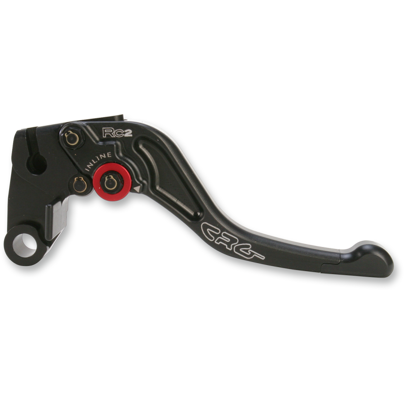 CRG CLUTCH LEVER RC2 SHORT BLACK 2AN-681-H-B