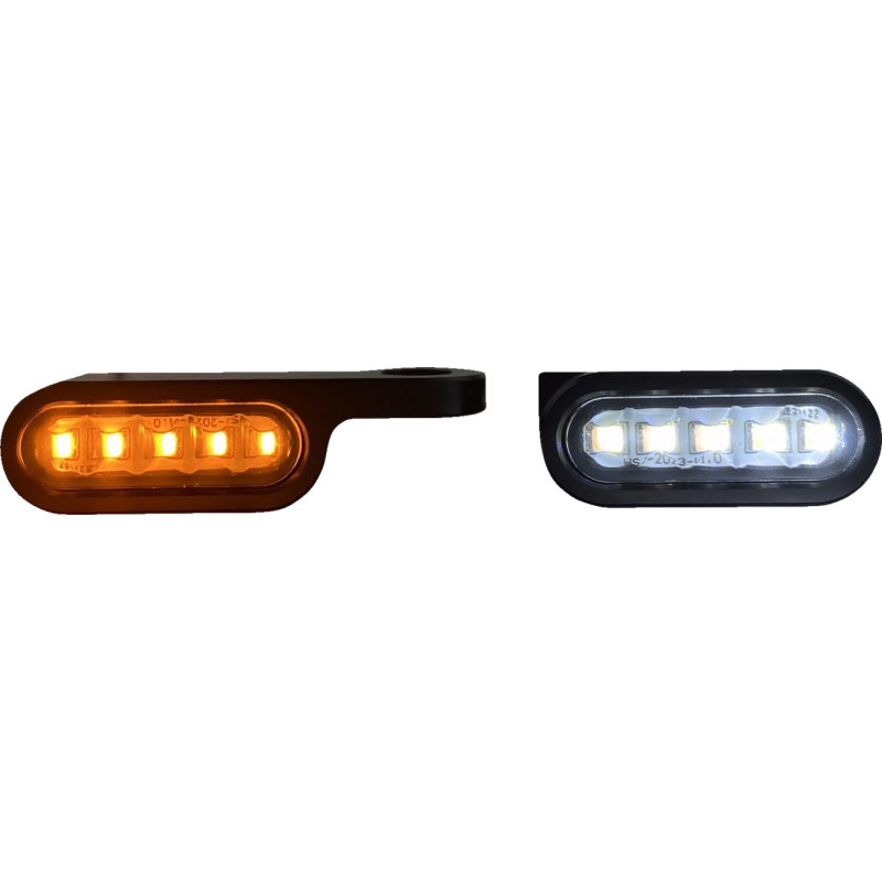 CUSTOM DYNAMICS LIGHT TURN SIGNALS MIRROR MOUNTED CD-MMTS-AW-B