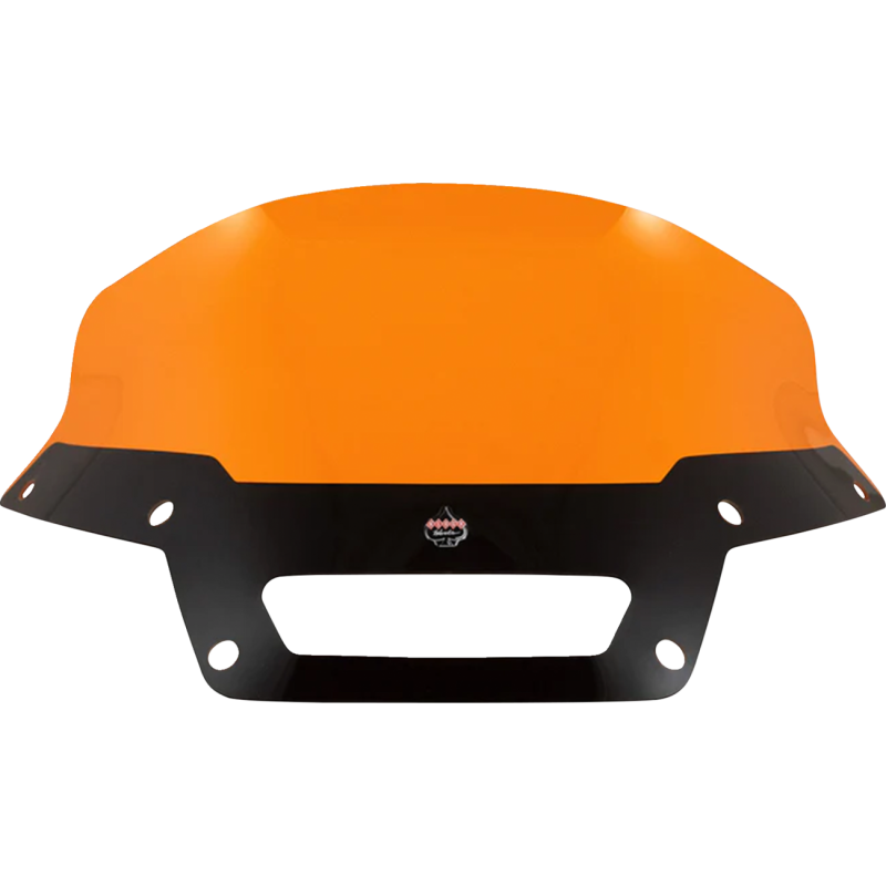 KLOCK WERKS KOLOR FLARE™ SPORT WINDSHIELD - 6" - ORANGE - FXLRST KWW-02-0623