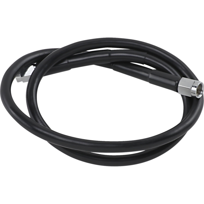 DRAG SPECIALTIES BLACK S/S BRAKE LINE 30" 830-BLK