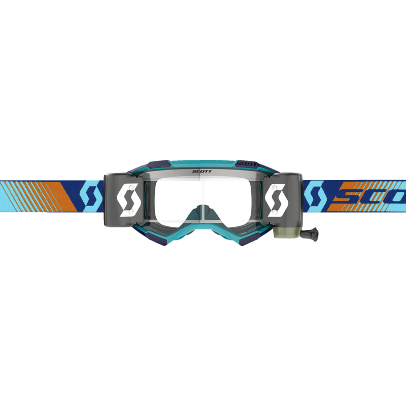 SCOTT USA FURY WFS ROYAL BLUE/ORANGE CLEAR WORKS 278596-7436113