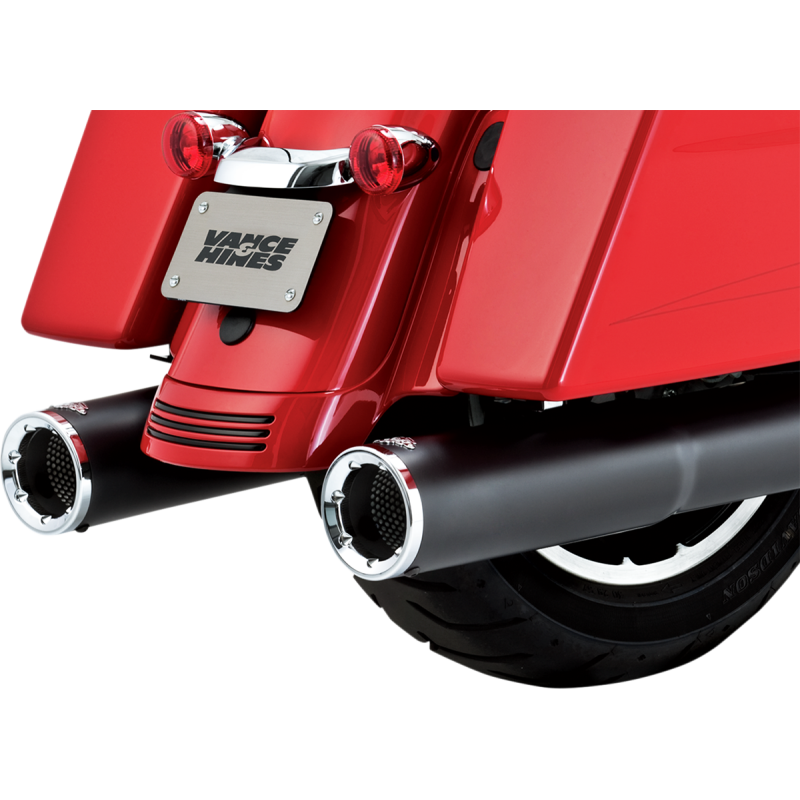 VANCE & HINES 17-UP FL HI-OUTPUT SO BLACK (PR) 46463