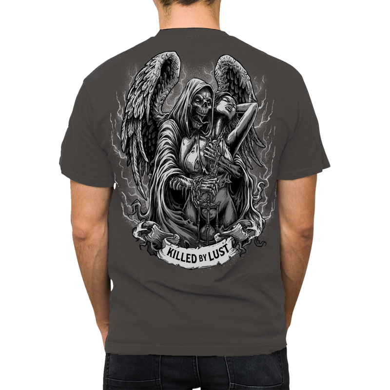 LETHAL THREAT TEE KILLEDLUST GRY XL LT20903XL
