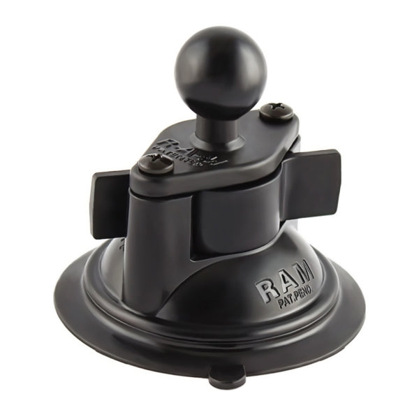 RAM MOUNTS SUCTION CUP 3" W/BALL 1" RAMMOUNT RAM-B-224-1