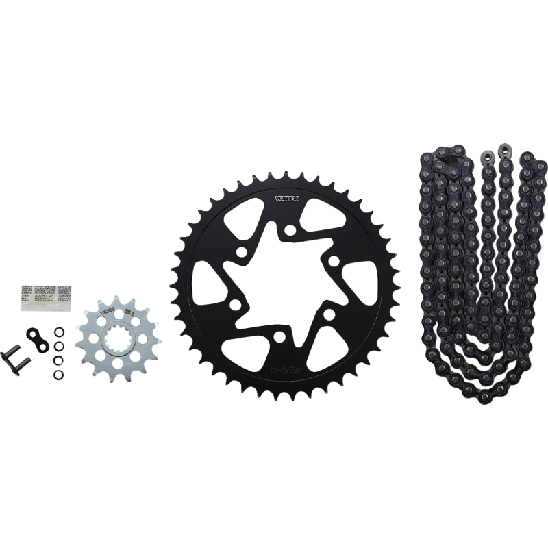 VORTEX CHAIN KIT ZX-6R BLACK CK4103