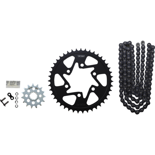VORTEX CHAIN KIT ZX-6R BLACK CK4103