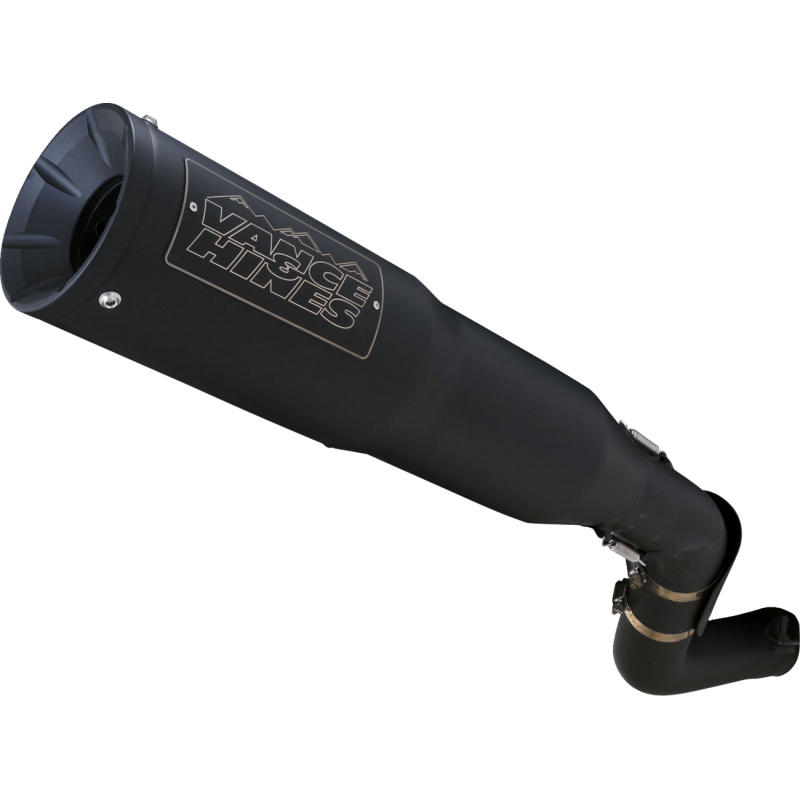VANCE & HINES PAN AM MUFFLER HI-OUTPUT SS BLK 46533