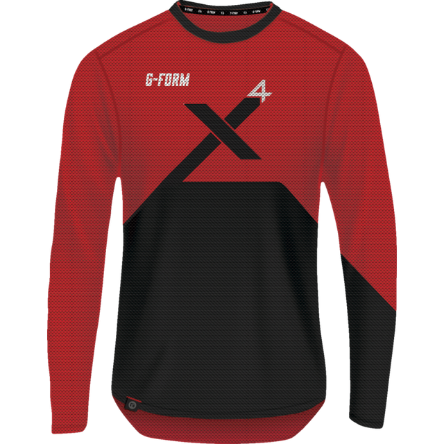 G-FORM PRO-X4 L/S BIKE JERSEY R/B XL SL12100676