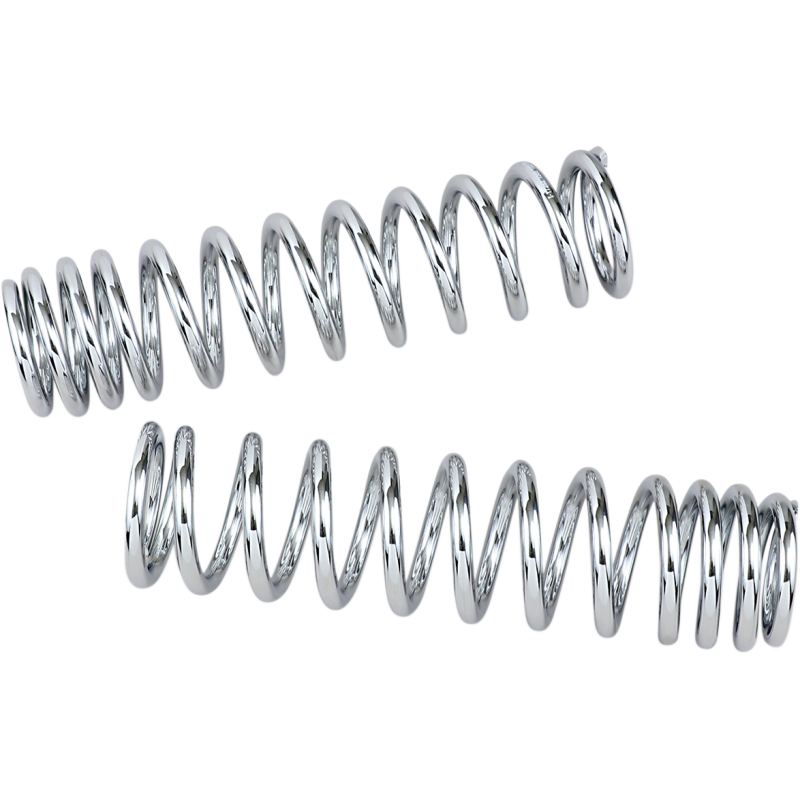 PROGRESSIVE SUSPENSION SHOCK SPRINGS - 12/412-SERIES - CHROME - 120-170 LB/IN 03-1365C