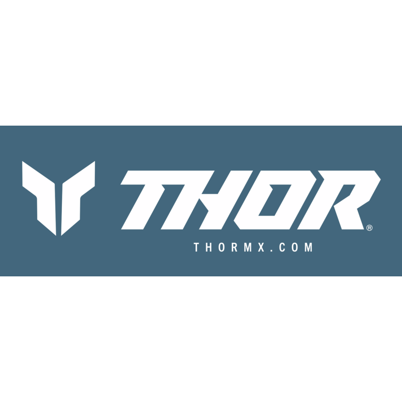 THOR BANNER THOR STEEL/WHITE 9905-0247