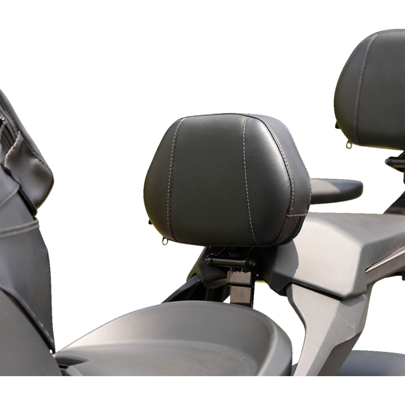SHOW CHROME BALLISTIC DRIVER BACKREST - BLACK - RYKER 900 '19-'24 KT 41-416C