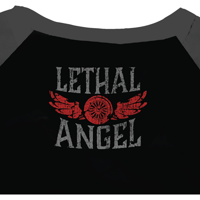 LETHAL THREAT TEE FAST FEARLSS BK/GY XL LA70203XL