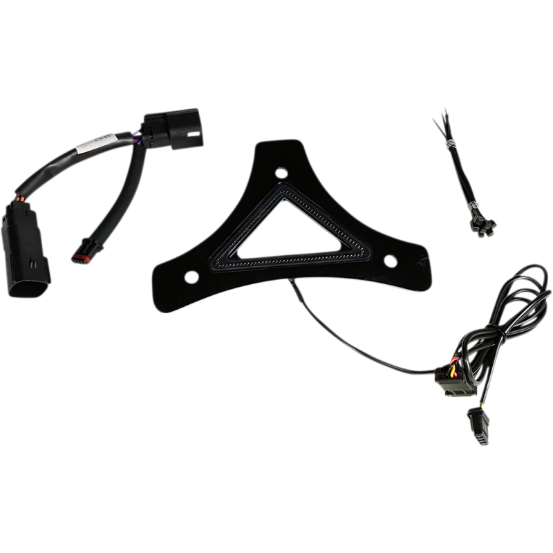 CUSTOM DYNAMICS LIGHT LED BKRST RNBRK BLK CD-BR-XL-B