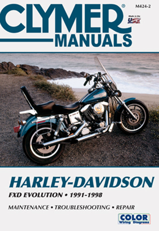 CLYMER 91-98 DYNAGLIDE SERVICE MANUAL CM4242