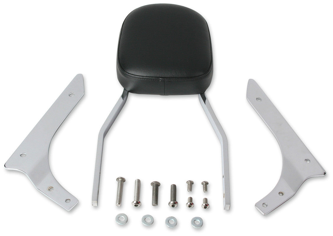 COBRA 04-16 VT750 AERO STD SISSY BAR CHROME 02-5118