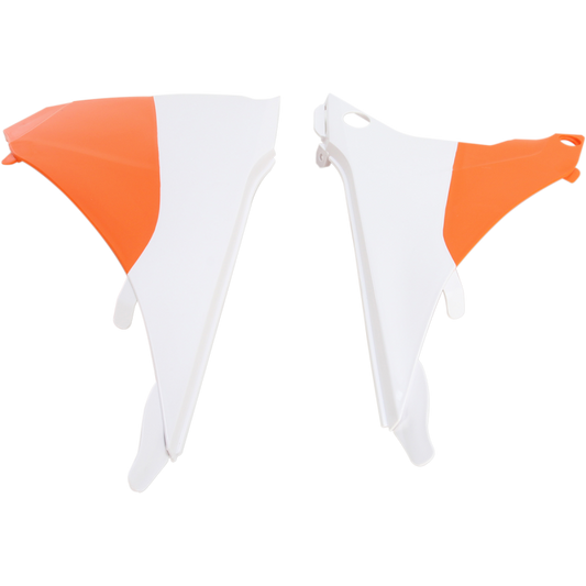 ACERBIS COVER AIRBOX KTM WHT/ORG 2374121088