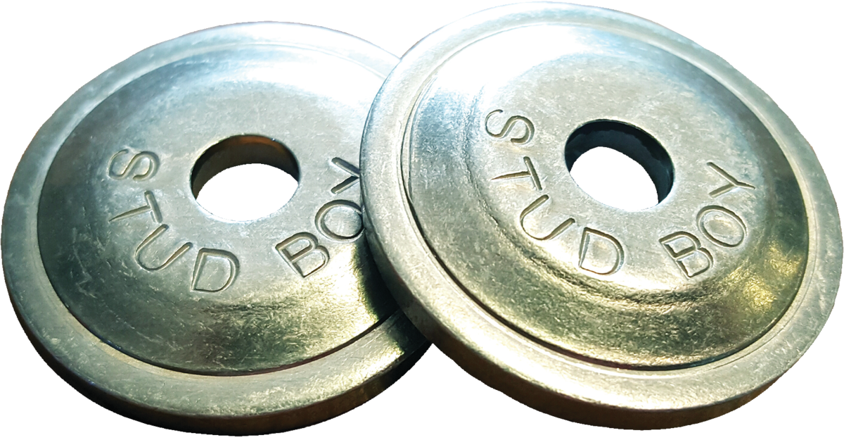 STUD BOY BACKER POWER PLT ROUND 1000 2554-P5
