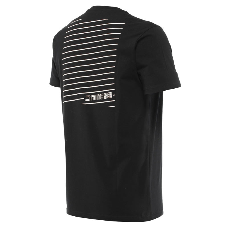 DAINESE HATCH T-SHIRT BLK/WHT S 1896855-622-S