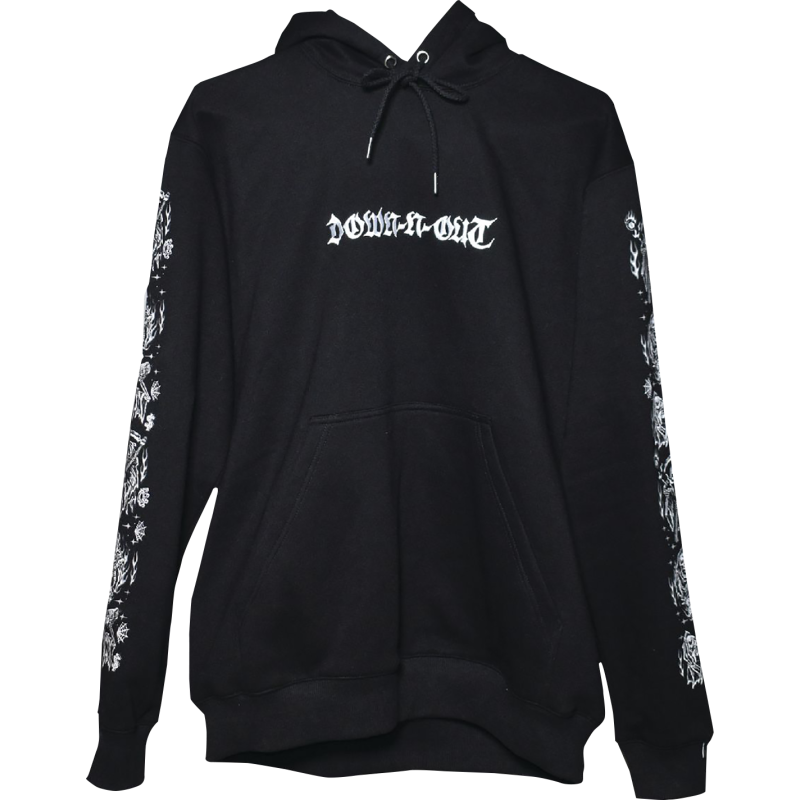 LETHAL THREAT HOODY PULOVR CHTDTH BK SM HD10054S