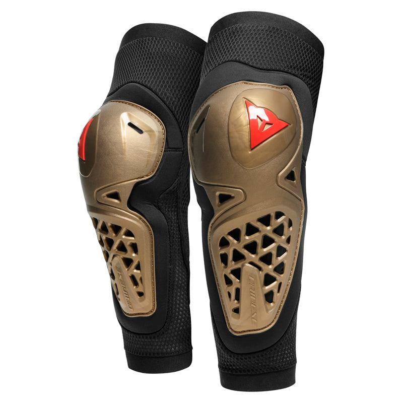 DAINESE MX1 ELBOW GUARD GOLD/BLACK M 1876195-Z33-M