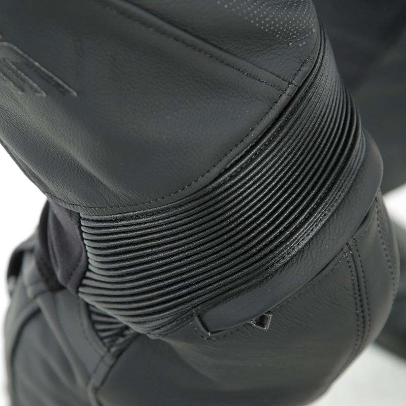DAINESE PONY 3 PERF. LEATHER PANTS BLACK-MATT 1553712-076-60