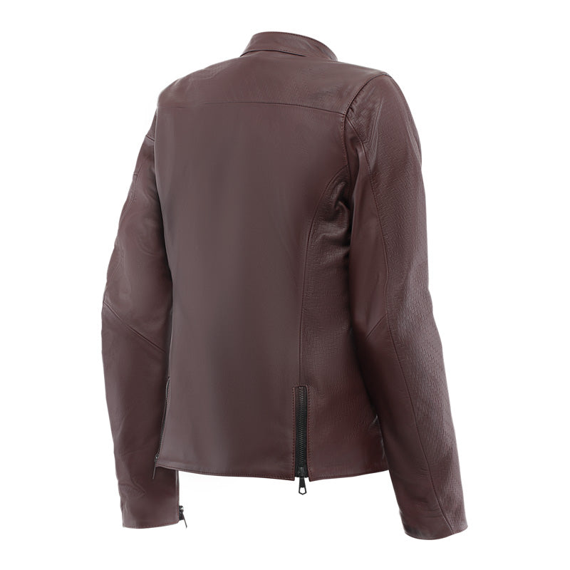DAINESE ITENERE LEATHER JACKET WOMAN BORDEAUX 50 15300021-035-50