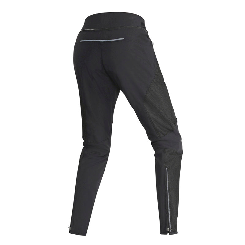 DAINESE DRAKE SUPER AIR LADY TEX PANTS BLACK/BLACK 2755094-631-50