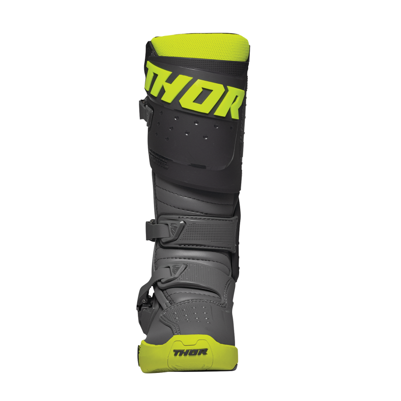 THOR BOOT RADIAL GY/FLO YL 7 3410-2745