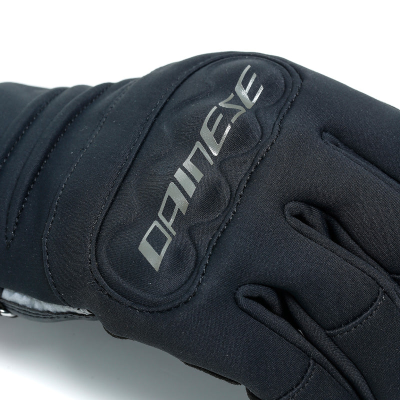 DAINESE COIMBRA UNISEX WINDSTOPPER GLOVES BLACK/BLACK 1815923-631-XXS
