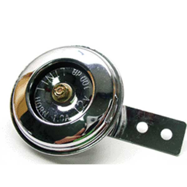 ROCK HARD UNIVERSAL MOTOCYCLE HORN CHROME FINISH MC-01253