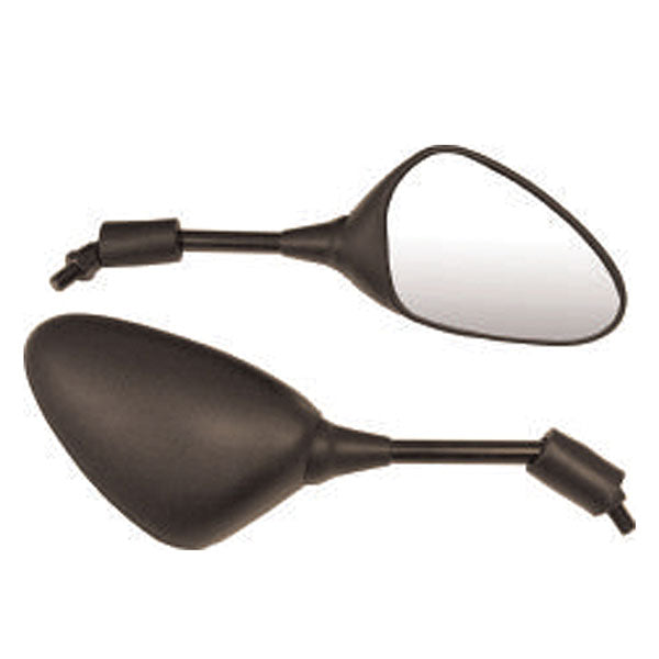 EMGO UNIVERAL 10MM MIRROR BLACK RIGHT 20-42491
