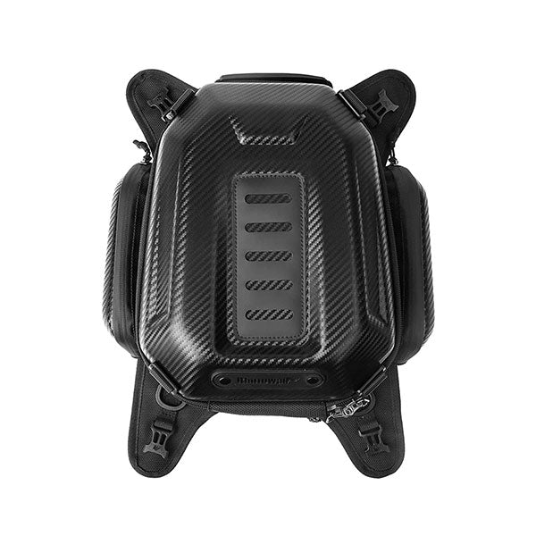 RHINOWALK 15-18L HARD SHELL TANK BAG CARBON BLACK MTR3001CARBON