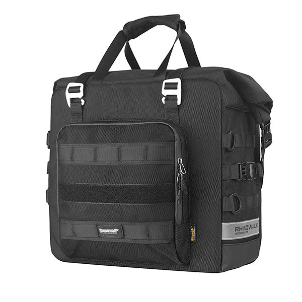 RHINOWALK 25L MOTORCYCLE SIDE BAG BLACK MTR2050