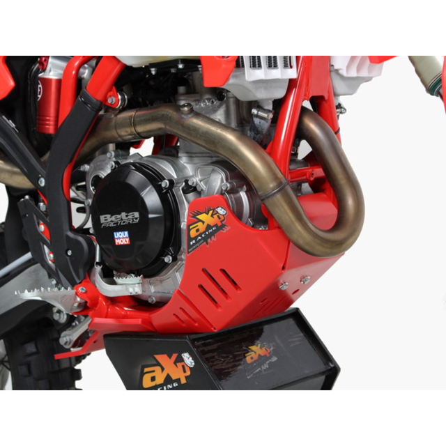 AXP RACING XTR SKIDPLATE 8MM BETA 350-390-450-480-500RR RED AX1684